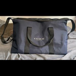 Coach weekender bag.